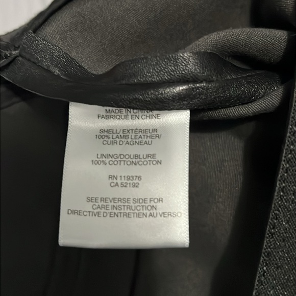 Helmut Lang 100% Lamb Leather Leggings - Picture 6 of 6